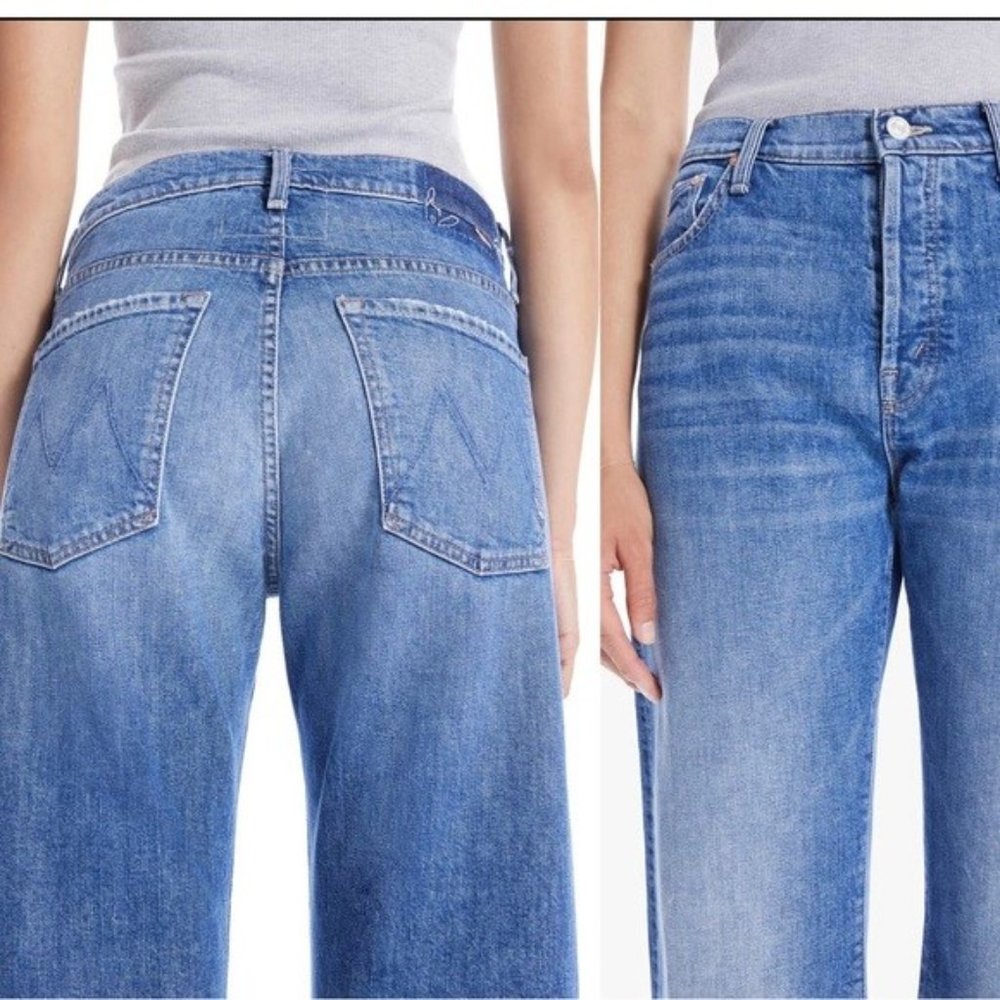 MOTHER Denim The Ditcher Crop, Color: Running With Scissors, Sz 29 - EUC